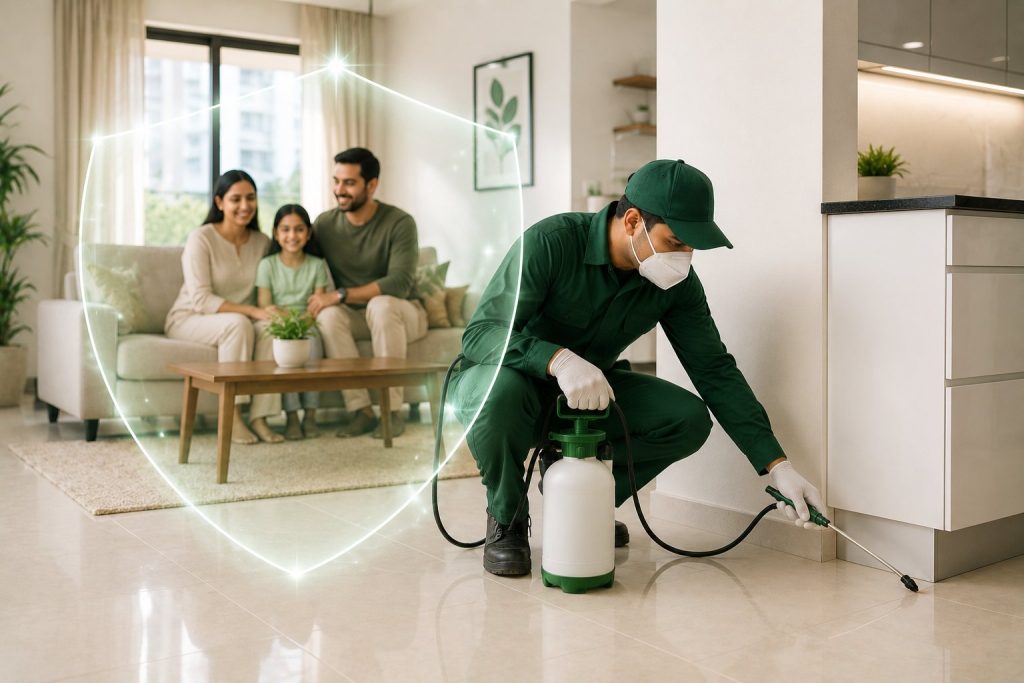 Professional pest control service for homes and businesses in Kalyan and Mumbai MMR