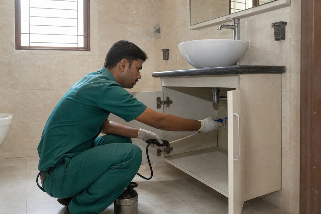 bathroom pest control Kalyan