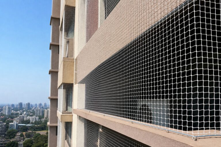 Bird netting service for apartments and commercial ledges in Kalyan