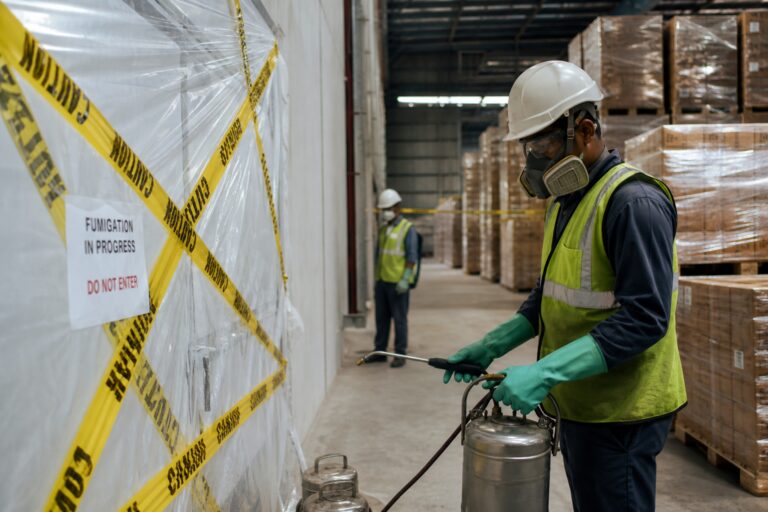 Fumigation services for warehouses and storage units in MMR